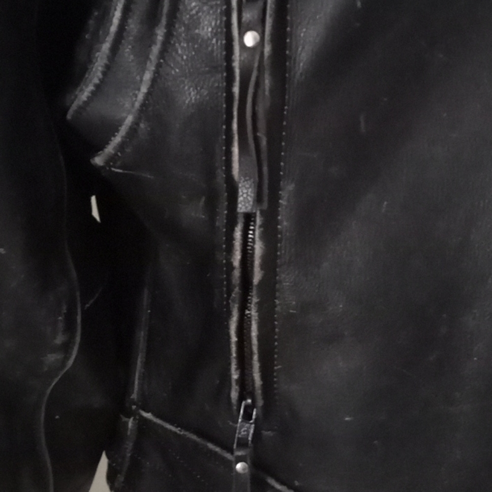Harley Davidson leather jacket sz xs - Picture 7 of 7